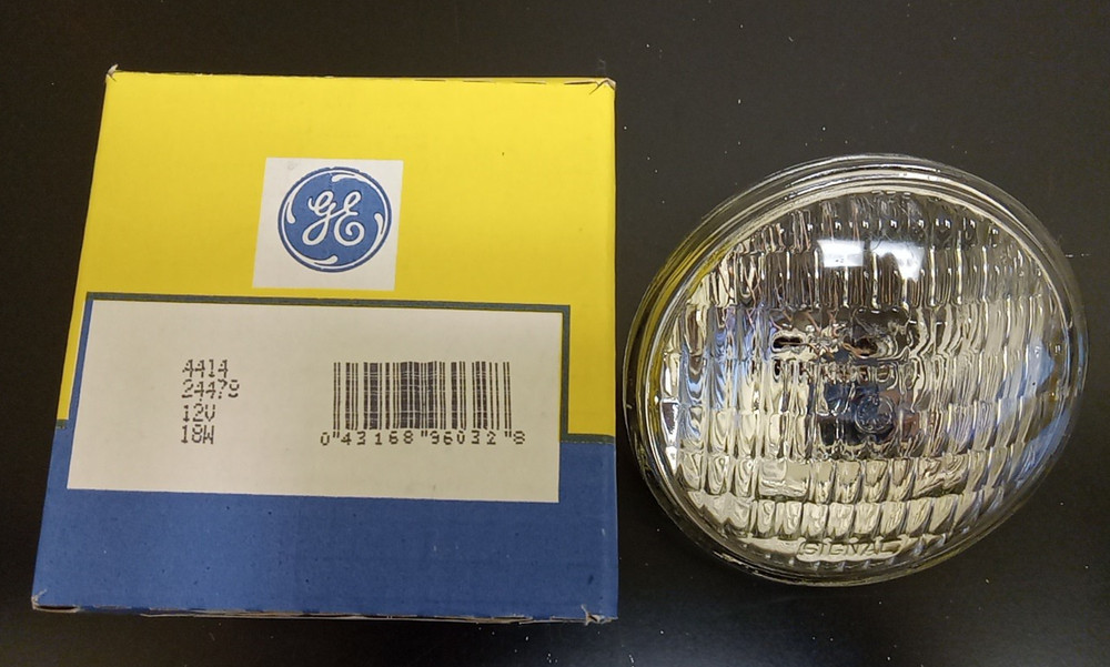 4414 Sealed Beam PAR36 18w 12v Halogen Screw Terminal Base