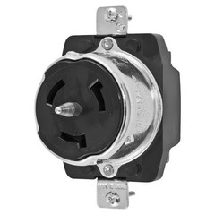 Hubbell CS8169 50A 3Phase 480V 3Pole 4Wire Grounding Non-NEMA Locking Receptacle