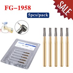 10-100*Dental Tungsten Steel Carbide Crown Cutting Bur For High Speed FG-1958 po