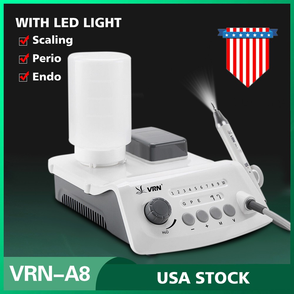 Dental LED Ultrasonic Scaler Endo Perio Scaling Wireless fit EMS Cavitron