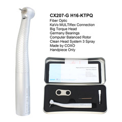 COXO Dental High Speed Handpiece LED Fiber Optic CX207-G Fit KaVo MULTIflex LUX