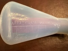Nalgene Erlenmeyer Lab Flask 250 mL, Screw-Top, FEP Teflon