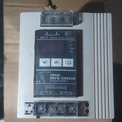 Omron S8VS S8VS-24024B DIN Rail Power Supply 100-240VAC to 24VDC 10A 240W