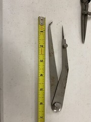 Lot Of 7 Vintage L.S. Starrett The L.S.S.Co Spring Outside Caliper Lot FREE SHIP