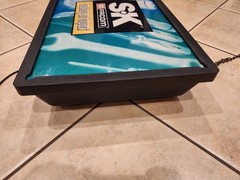 SK Facom Tools Hanging Lighted Sign Illuminated Light Box w/ Chain Vintage VTG