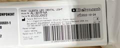 2022 Belmont Clesta LED Dental Light Post Mount Model AL301R . Clean! Excellent!