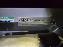 NEW MAC INDUSTRIES MAC 155 MOISTURE ANALYZER