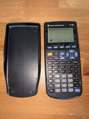 Texas Instruments TI-89 Graphing Calculator W/Cover Tested & Working Great