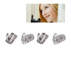 200pcs Dental Orthodontic Buccal Tube Roth 022 1st Molar Non-Convertible 50 sets