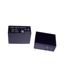 10pc 16A current miniature new energy magnetic holding relay CRST14F single pole