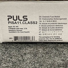 PULS PISA11.CLASS2 Protection Module 24V 15A 100W, Black