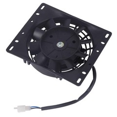 Electric Radiator Cooling Fan Kit 6in Slim Black 600CFM 3000RPM A0028A0141