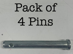 3/8″ x 2 7/8″ CLEVIS PINS 4-PACK Zinc Plated FREE SHIPPING