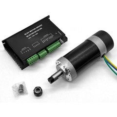 57 High-Speed BLDC Spindle Motor Driver Kit 500W，48V,13000 rpm, 4 poles, 0.3 N·m
