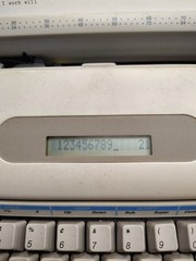 Smith-Corona Display Dictionary Electronic Typewriter Word Processor Open Box