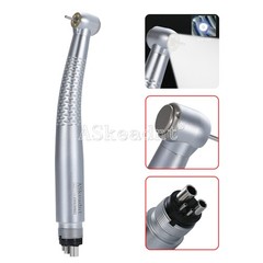 Dental LED E-generator Shadowless Ring Ceramic Handpiece 5 Water Spary 4Holes