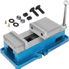 4-in Non-Swivel Milling Vise, HT250 Cast Iron, 19kN Clamping Force