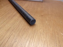 7/8″ X 11-3/4″ Black Nylon Excelon 6/6 Extruded Round Rod Bar Stock Plastic .875