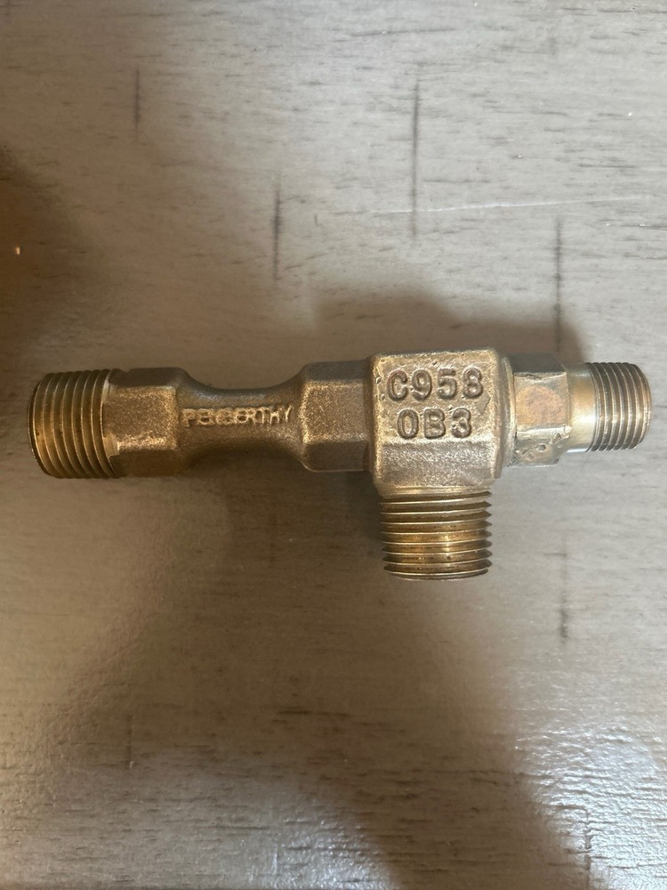 Penberthy LM 1/2″ Bronze Jet Pump Eductor Ejector C958 0B3