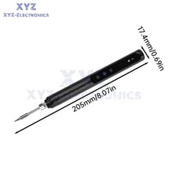 Digital USB Smart Temperature Adjustable Soldering Iron 800mAh battery Portable