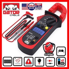 Digital Multimeter Amp Clamp AC DC Voltmeter Ammeter Ohmmeter Volt Tester Meter