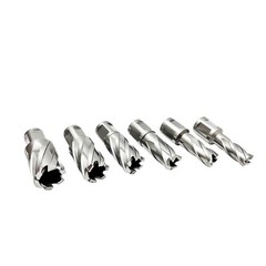 6pc Set Annular Cutter 3/4″ Weldon Shank 9/16 11/16 5/16 5/8 Magnetic Drill Bit