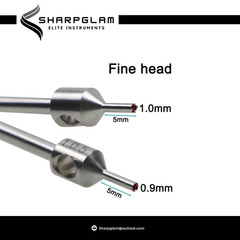 Hair Transplant Micro Serrated SS FUE Punch Set 10Pcs Motorised Ultra Sharp CE