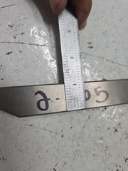 Tungsten Bucking Bar BB-24 | 0.5000″ x 1.00″ x 7.50″ long, 2.16 lbs