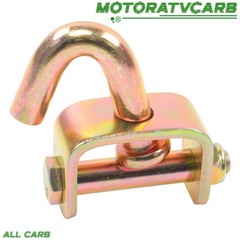 ALL-CARB 4PCS 2″ Swivel J Hook for Ratchet Tie Down Strap Car Hauler Trailer