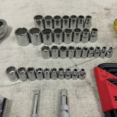 PROTO J47065 Socket Wrench Set 1/4″-3/8″ Drive Size 65pcs (INCOMPLETE)