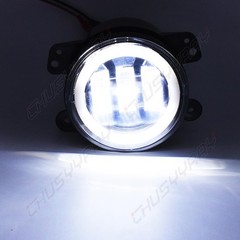Round Fog Light with Jeep Grand Cherokee Fog Lights Front Bumper LED Fog Lamps