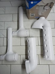 2pk TrueBro Lav Guard2 102 E-Z Fast Fit Undersink Piping Covers Open Box..