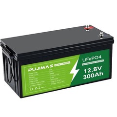 12V 300AH LiFePO4 Lithium Battery 15000+ Deep Cycle BMS for Solar RV Off-grid