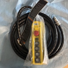 Harrington NER2 4 button 2 speed Duct O W pendant 21 foot cable with EStop & pl