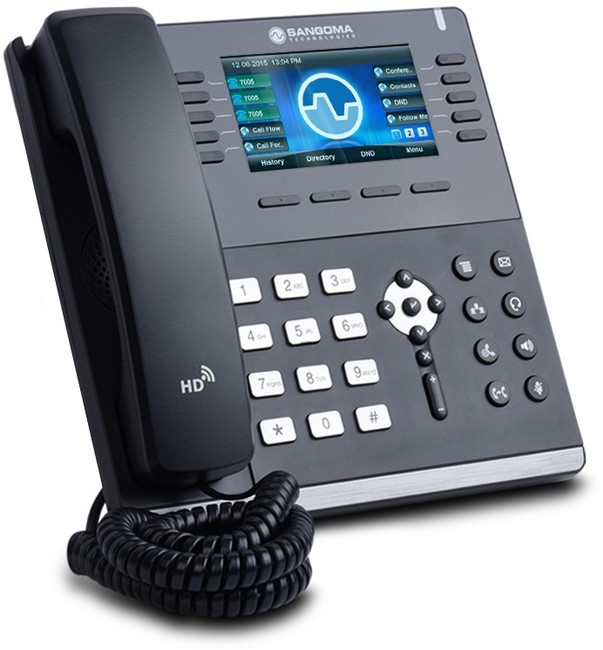 Sangoma S705 POE Gigabit IP Phone w/Caller ID & 5-Way Conference – BRAND NEW