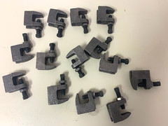 BEAM CLAMP STEEL FOR 3/8 THREADED ROD MAX BEAM THICKNESS 5/8 X 14