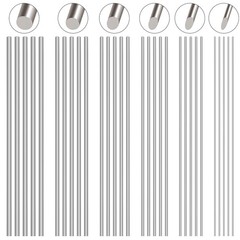 30 Pcs 6 Sizes 1mm, 1.5mm, 2mm, 2.5mm, 3mm, 4mm x Length 100mm (3.93 Inch)…