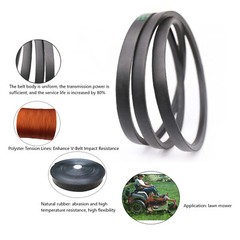 Heavy Duty Aramid Replacement Belt 137153 For Craftsman 139573 158818 (1/2x83in)