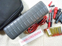 AEMC MODEL 1026 MEGOHMETER WITH ACCESSORIES + CASE-0208294.