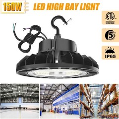 6 Pack 150W Led High Bay Light Industrial Commercial Factory Warehouse Lighting
