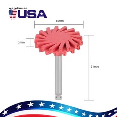 AZDENT Dental Composite Polishing Wheel RA 2.35mm Coarse/Medium/Fine Disc
