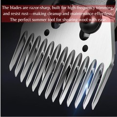 Sheep Shears 500W Professional 6 Speeds, Heavy Duty Sheep Clippers for Sheep,…