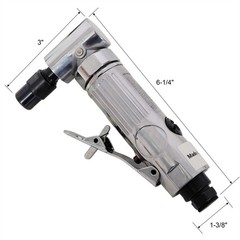 1/4″ Air Angle Die Grinder Right Angle Die Pneumatic Polisher for Grinding