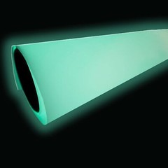 DTF Film Glow in The Dark 11.8in x 32.8ft DTF Transfer Film Luminous Cold Peel