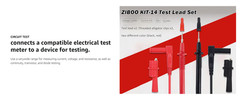 KIT-14 Test Lead Set Compatible with Fluke Ideal Simpson Fieldpiece Extech Klein