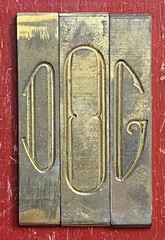3 Letter Monogram Font Set for New Hermes Engravograph Pantograph Engraving Sys.
