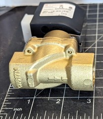Brass Direct Acting Solenoid Valve, 1/2″ NPT Natural Gasses & Liquid Fuels [B3B3
