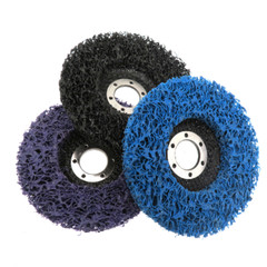 3 Pack 4.5″x7/8 BLACK, BLUE, PURPLE Paint Rust Easy Strip Clean Grinding Discs