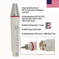 Woodpecker Scaler Tips EMS Piezon LED Ultrasonic Handpiece HP-5L G1 G2 G4 P1 P3