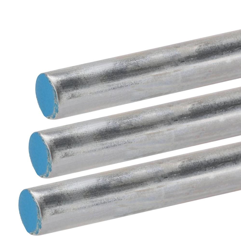 0.171 (11/64 inch) x 36 inches (3 Pack), M2 Tool Steel Round Rod, DCF, Oversized